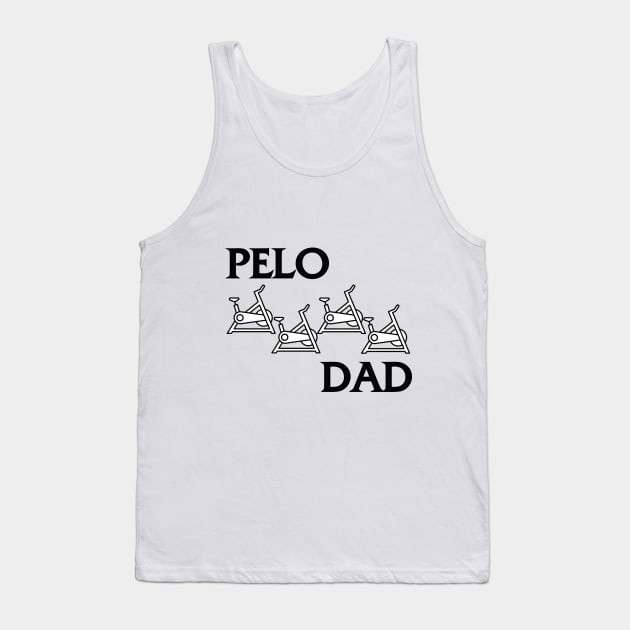 PELO DAD BLACK FLAG Tank Top by poppersboutique